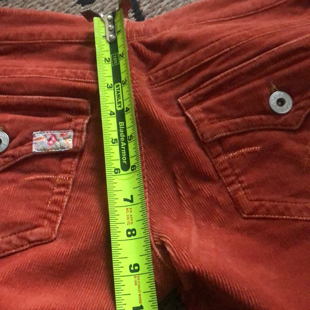 Vintage orange Corduroy Bootcut pants🌺 - Picture 6 of 7